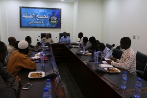 المتدربون في مشروع رواد التنمية يزورون مجمع الفقه الاسلامي (4)